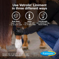 Farnam Vetrolin Horse Liniment to Relieve Inflammation, 32 oz