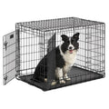 MidWest Homes for Pets Ultima Pro Heavy-Duty 36-Inch Dog Crate, Ultra-Strong Steel Double Door Pet Cage for Medium to Large Breeds, Accessories Included