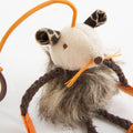 SmartyKat (3 Count) Bouncy Mouse Bungee Dangler Plush Cat Toys - Multi Color, 3 Count