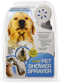 Rinse Ace 3 Way Pet Shower Sprayer with 8 Foot Hose and Quick Connect to Showerhead