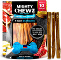 7" Standard Bully Sticks 10 Pack Refill - No Choking/All Natural Pizzle Sticks