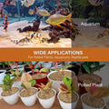 NUPICK 1-3mm Coarse Sand for Plants, 20lb Aquarium Sand for Terrarium