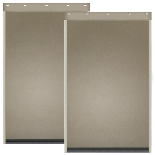 2 Pack PAC11-11039 Pet Door Replacement Flaps for Dog and Cat, Doggie Replacement Flap Doors Parts Compatible with Pet Safe Freedom Doggie Doors, Large Size 10 1/8" X 16 7/8"