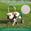 Dog Wheelchair for Back Legs，Adjustable Pets Cart Mobility Aids for Little Pets,Chest & Thigh Support,Suitable Small Med