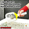 QUALIALL Cat Litter Scoop, 2-Pack, Premium, Extra Sturdy