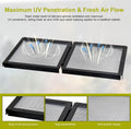 Terrarium Screen Cover ReptileTank Lid for 20 Long/29/37 Gallon 30.7” x 13”