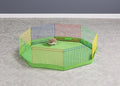 Prevue Pet Products Playpen Cover, Protects Floors & Carpets - Green