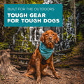 Wilderdog Dog Bandana with Lightweight Quick Drying Poly-Blend Mesh Material in