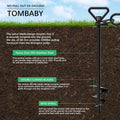 TOMBABY Dog Tie Out Cable and Stake,with 20FT Heavy Duty Cable,360° Swivel Dog Anchor& Anti-Tangle,Dog Runner for Yard,D