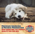 Beef Rawhide Grillers, All-Natural Dog Chews, 12 Oz