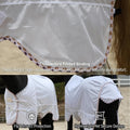 BARN & STABLE Breathable and UV Protective Tear-Resistant Mesh Horse Fly Sheet Comfy Equine Summer Sheet with Removable 