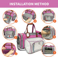 Mr. Peanut's Gold Series Big Apple XL Expandable Airline Capable Soft Sided Pet Carrier, Premium Brand Self Locking Zipp