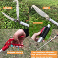 7.3ft Snake Catcher Tongs Grabber Professional Traps Stick Heavy Duty Auminum Alloy Pick-up Handing Tools