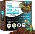 Premium Coconut Chip Substrate for Reptiles – 10 LB Block in Carton Box, Expands to 72 Quarts – Natural & Dust-Free Coco