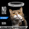 Flea and Tick Prevention for Cats - Collar - 2 Count - Adjustable