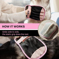 2-Pack Dog & Cat Hair Remover Glove - Electrostatic Pet Fur Removal Mitt for Furniture, Couch, Carpet, Car Seat & Clothe