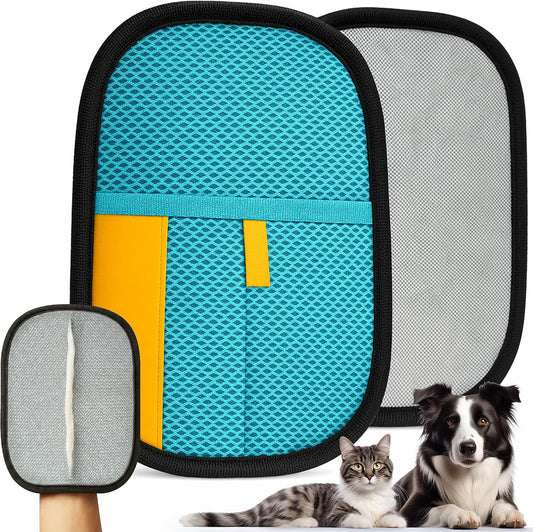 Uproot Clean Reusable Electrostatic Pet Hair Remover Glove for Any Fabric