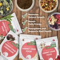 Hermit Crab Food Bundle (Farm and Meadow, Fruity Breakfast Blend, Crabby Bug Blend, Greensand)