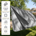 Bedsure Waterproof Couch Cover for Dogs Washable - Waterproof Blanket for Large Dogs Couch Sofa Bed Cozy, Lightweight Furniture Protector for Pet Cat Quick Drying, Ash Grey, 52x82IN