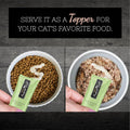 Fussie Cat Mackerel Puree, lickable cat Treats, 0.5oz Pouch Pack of 4