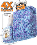 BUCATSTATE Hamster Bedding 15L, 99% Dust-Free Paper Bedding, Wildflower