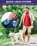 EMPEROR PETS 26.1 ft Retractable Dog Leash, for Dogs 10-110 lbs