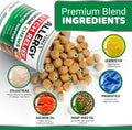 Dog Allergy Relief Chews - 240 Immune Treats - Dog Itching Skin Relief Treatment Pills - Anti-Itch - Itchy and Paw Licking - Omega 3 Fish Oil for Dogs Allergies - Dry Skin & Coat Supplement Vitamins