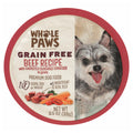 Whole Paws, Grain-Free Wet Dog Food, Beef Recipe with Carrots & Sundried Tomatoes in Gravy, 3.5 Ounce