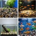 5LB Natural Aquarium Gravel, Small River Rocks for Fish Tank, Garden & Vase Decor - 1/4 Inch Pea Gravel, 4-8mm Polished 