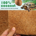 BWOGUE Reptile Carpet, 3 Pack Coconut Fiber Tortoise Carpet, Lizard Mat