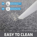Drymate Cat Litter Box Mat, Litter Trapping Mat, Waterproof, Urine-Proof, Absorbent, Machine Washable, Soft on Paws, Contains Mess, Protects Floors, Kitten Supplies, Grey, 28x36 XL