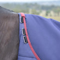 WeatherBeeta ComFiTec Essential Turnout 100g, Navy/Burgundy, 81"