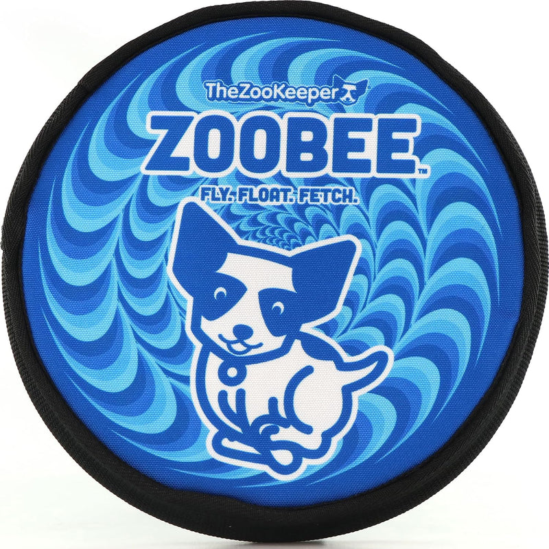 The ZooKeeper ZooBee Flying Disc Dog Toy – Soft & Durable Toss Disc