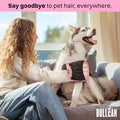 2-Pack Dog & Cat Hair Remover Glove - Electrostatic Pet Fur Removal Mitt for Furniture, Couch, Carpet, Car Seat & Clothe