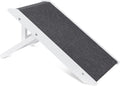 Internet's Best Adjustable Pet Ramp | Decorative Wooden Folding Dog Ramp for Couch Bed Car | 26” Long | Soft Paw Friendl