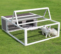 Rabbit Cage Outdoor Indoor, Tortoise Habitat Guinea Pig Cages Enclosure