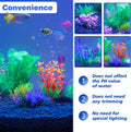 Ameliade 11 Pieces Aquarium Artificial Plastic Plants Fish Tank Decorations