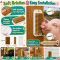 Pig Enrichment Foraging Mat Hair Brush, Pig Toys for Mini Pigs