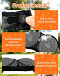 Dog Ear Muff Noise Protection, Noise Cancelling Headphones for Dogs, Adjustable No Shake Dog Ear Cover Noise Blocking, D