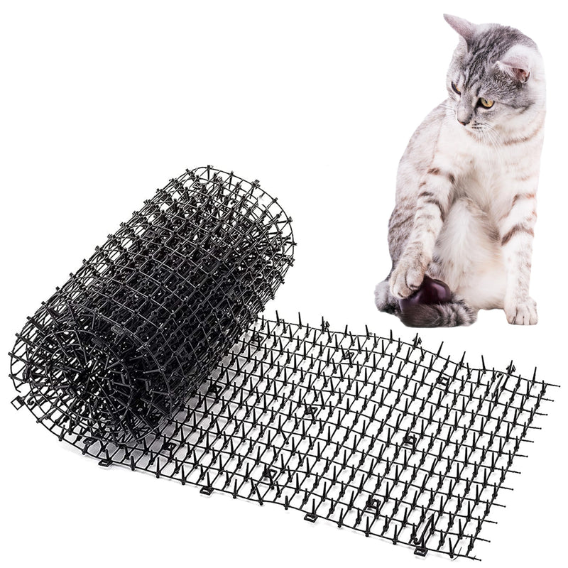 Homarden Black Scat Mat for Cats - 13ft x 11