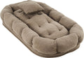 Merax 68.9" Plush Convertible Floor Sofa, Adjustable Pet Bed