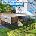 SIRUITON Dog Playpen Cover,Heavy Duty 600D Oxford Fabric