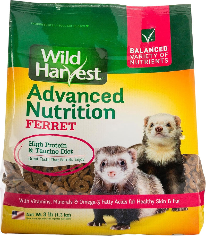 Wild Harvest Advanced Nutrition Ferret Food, 3 lbs