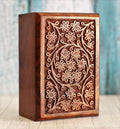 Wooden Pet Memorial Keepsake Cremation Urns for Ashes | Pet Urn Wood Keepsake Box for Cat & Dog Ashes | Pet Memorial Urn