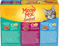 Meow Mix Seafood Favorites, Wet Food Variety Pack