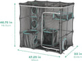 Kitty City Outdoor Catio Furniture and Play Kits for Cats, Outdoor Mega Kit