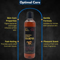 E3 Antifungal Ketoconazole and Thymol Skincare Shampoo for Horses and Dogs - Relieves Itching, Irritation, and Skin Infe