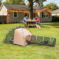 Quickup Pop Up Cat Tent for Outside, X-Large Catio & Cat Enclosure with Fish-Shaped Cat Mat, Portable Outdoor Cat Plaype