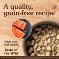 Taste of the Wild Pacific Stream Canine Recipe with Salmon in Gravy Canned Dog Food, 13.2-oz, Case of 12