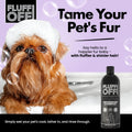 Fluff Off! by Girl With The Dogs, Natural Deshedding Dog & Cat Shampoo, 16 Oz, Made in USA, 8 Wks+